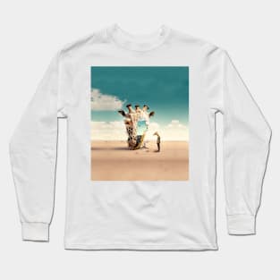 The Giraffe No. 1: A Symbol of Beauty, Grace, and Spiritual Connection Long Sleeve T-Shirt